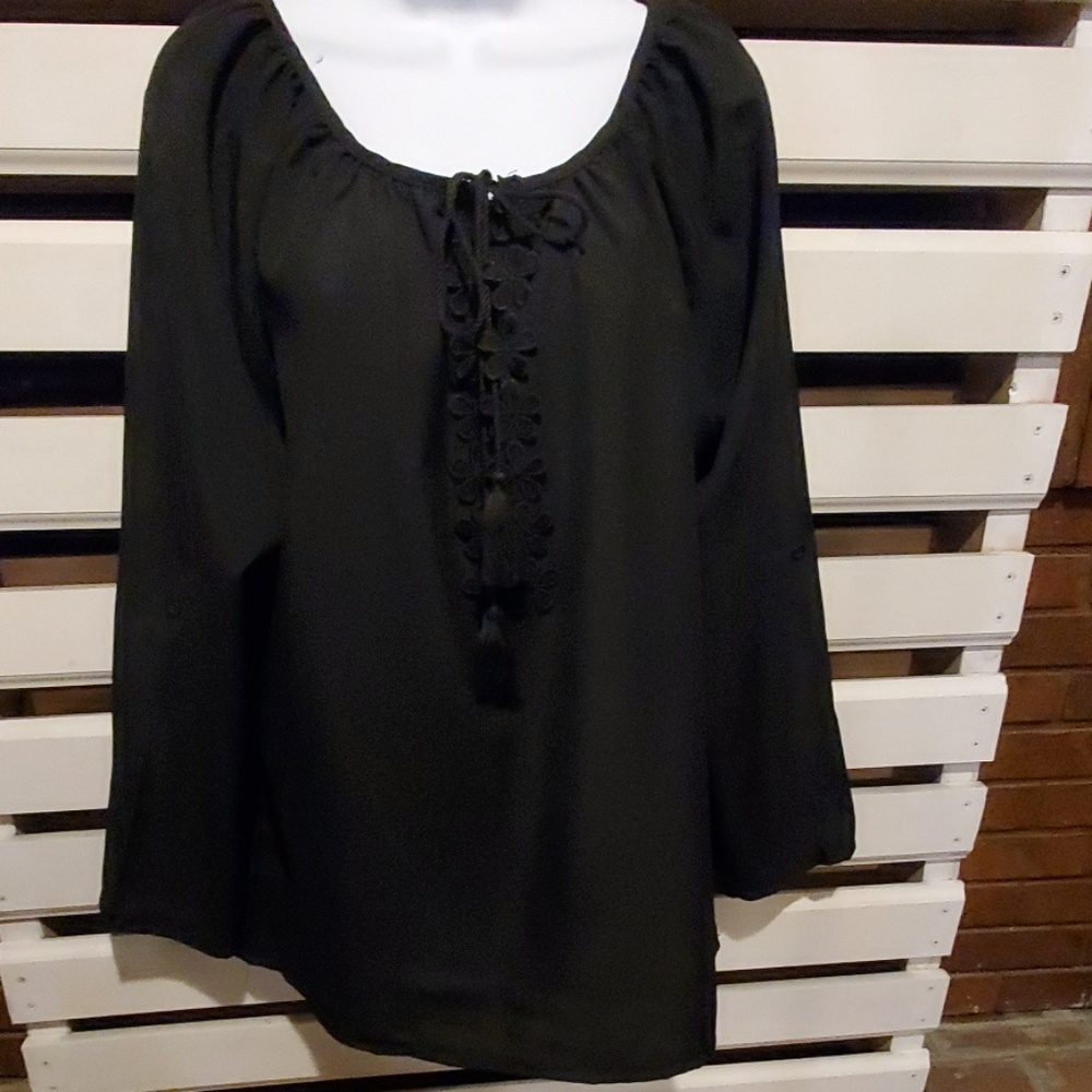 BLACK tunic              #600